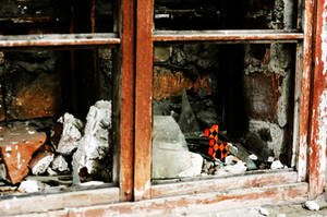 In the ruined window by MyBlackPrince In the ruined window by MyBlackPrince