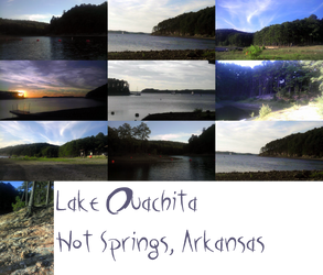 Lake Ouachita Collage