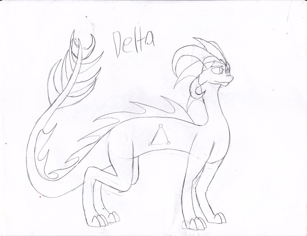 Deltaog Draw Delta dragon by Warriorcatdragon on DeviantArt
