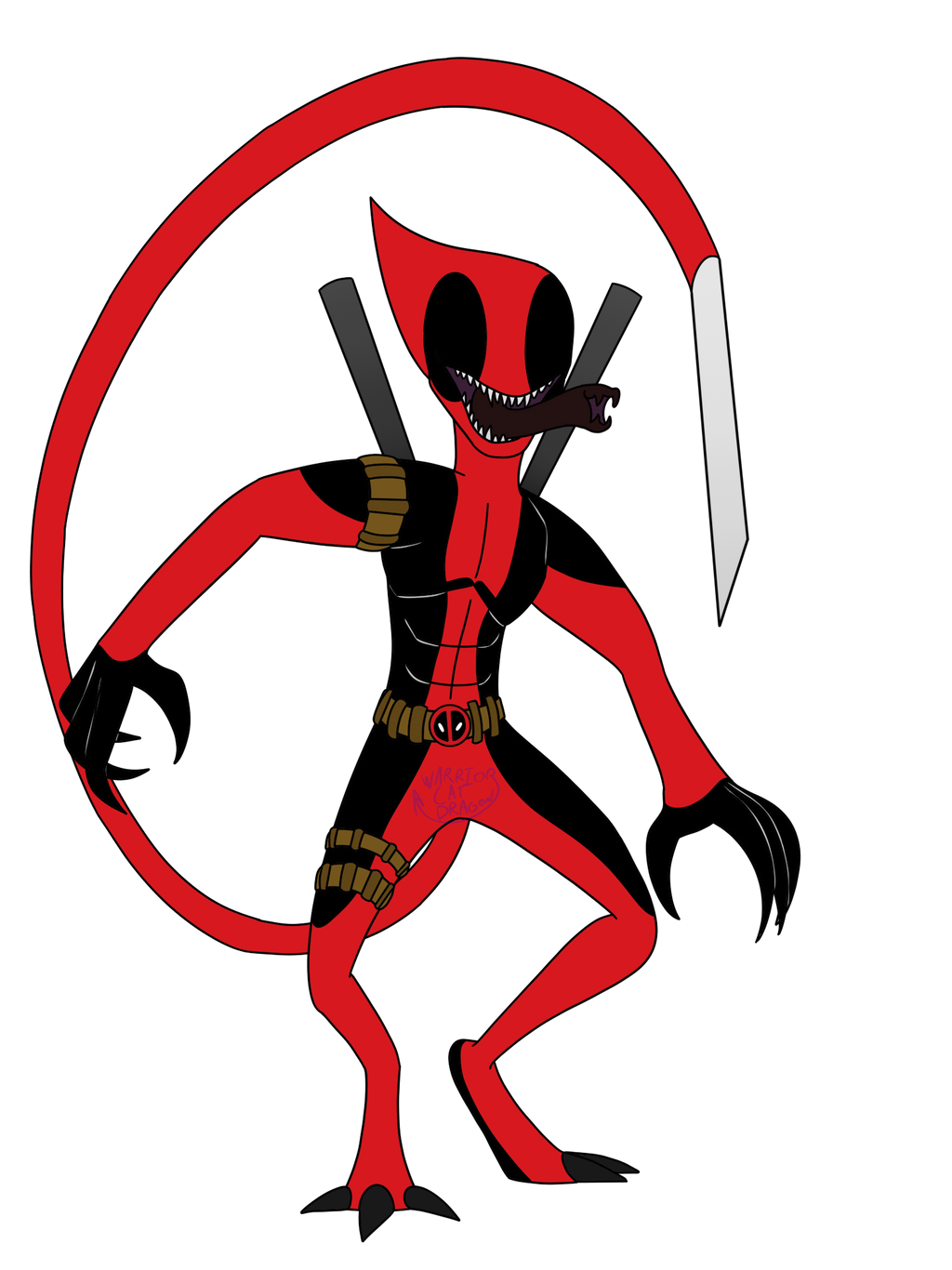 Deadpool xenomorph by Warriorcatdragon on DeviantArt