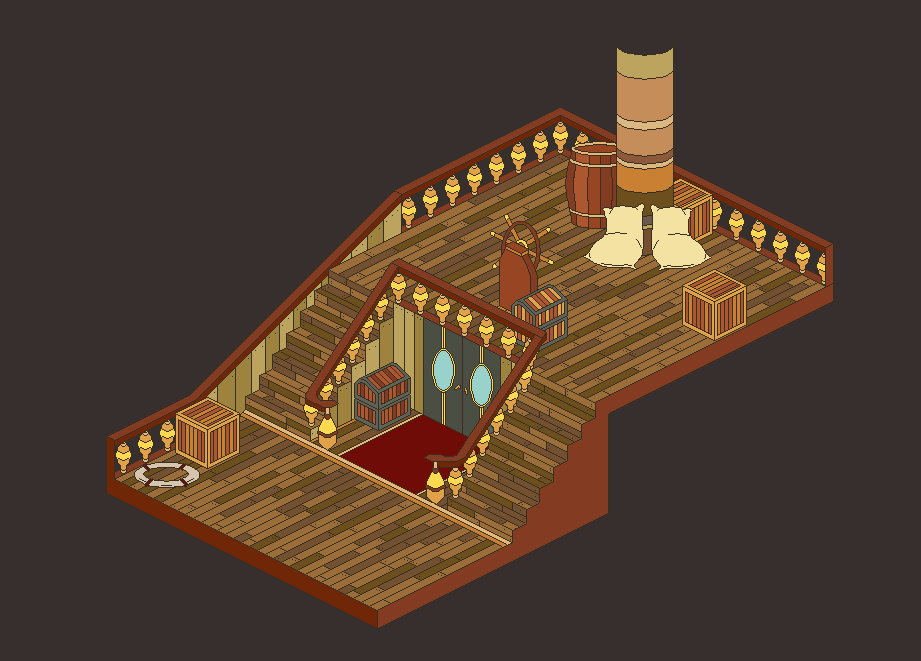 Pirate ship deck by AnirBrokenear on DeviantArt