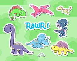 Kawaii Dinosaur World