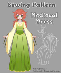 Medieval Dress - Sewing Pattern