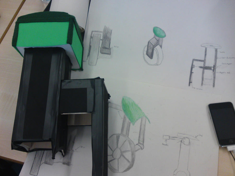Project from drawing to prototype by doboworth on DeviantArt