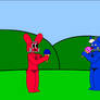 Clukr Inflation Sprunki clukr and garnold blueberry inflation 2/7 by Aolanilly on ...