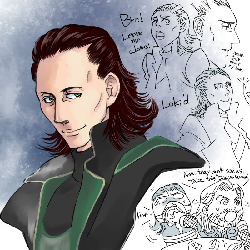 Loki Scribble