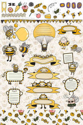 Bee Design Elements