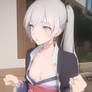 RWBY - weiss schnee kimono 2