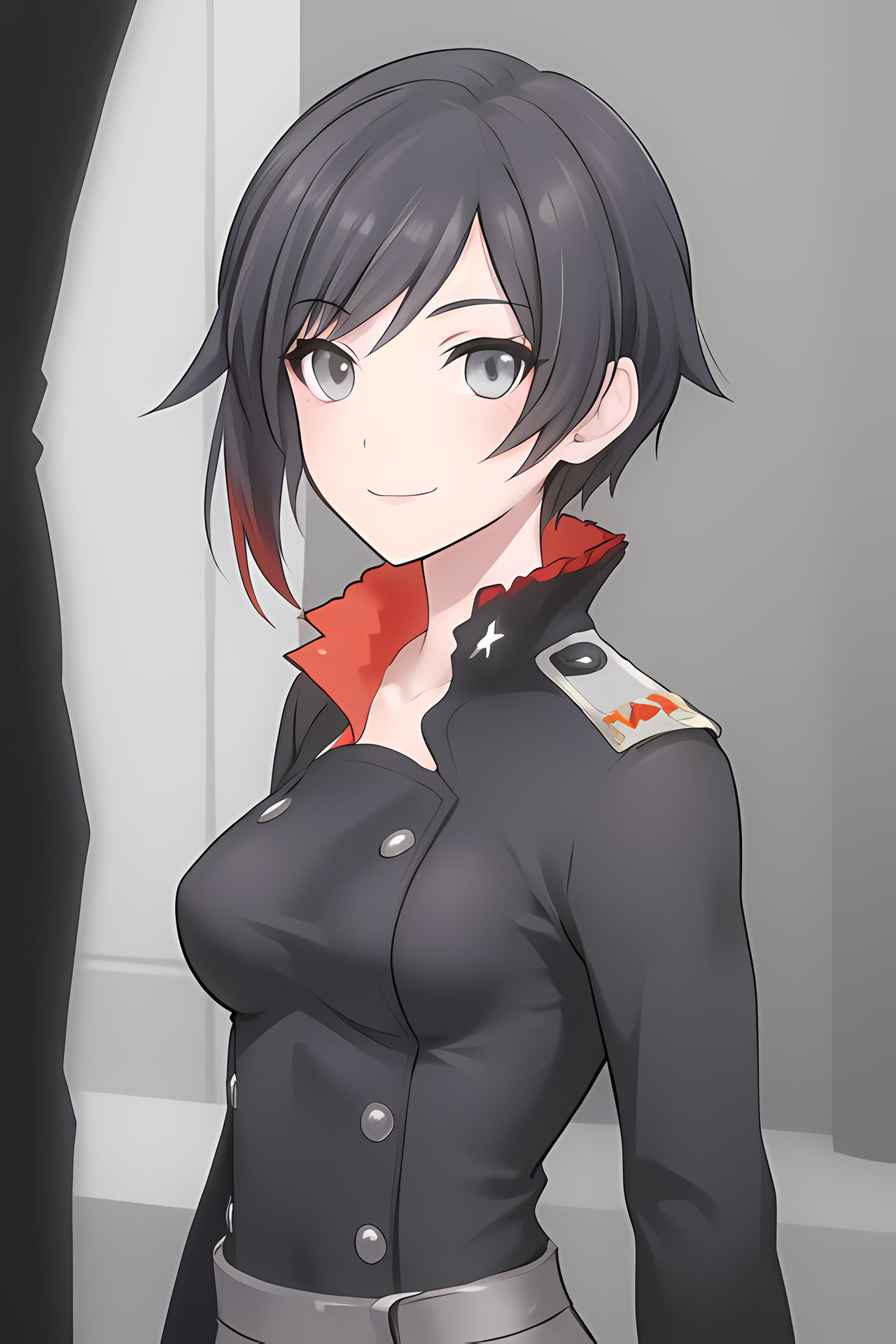 Ruby Army RWBY - Ruby Rose millitary uniform 2 by Sakermazov on DeviantArt