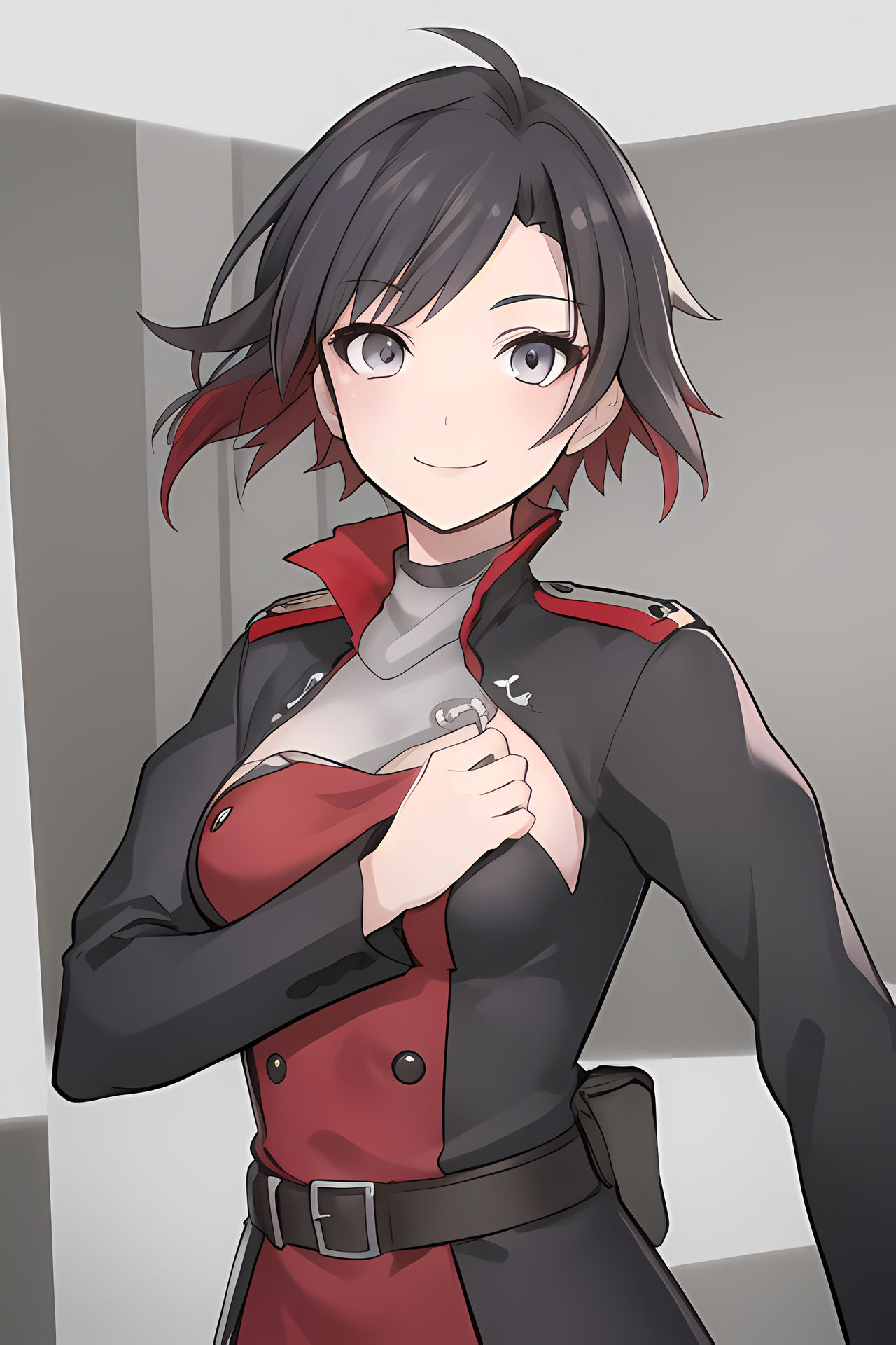 Commander Ruby Rwby RWBY - Ruby Rose millitary uniform 5 by Sakermazov on DeviantArt