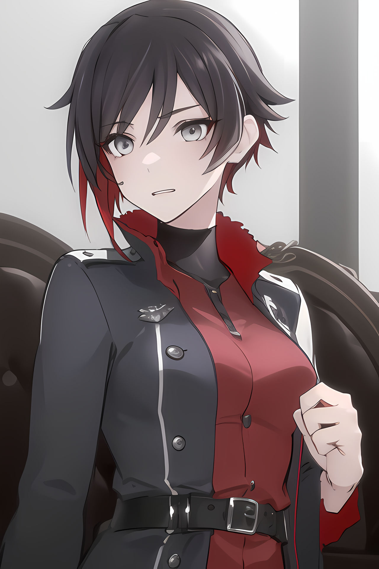 Ruby Rose Rwby Cop RWBY - Ruby Rose millitary uniform by Sakermazov on DeviantArt