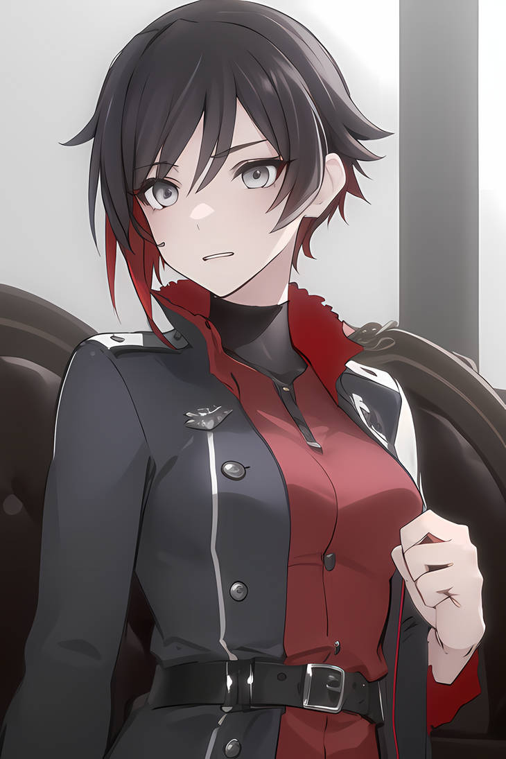 Ruby Army RWBY - Ruby Rose millitary uniform by Sakermazov on DeviantArt