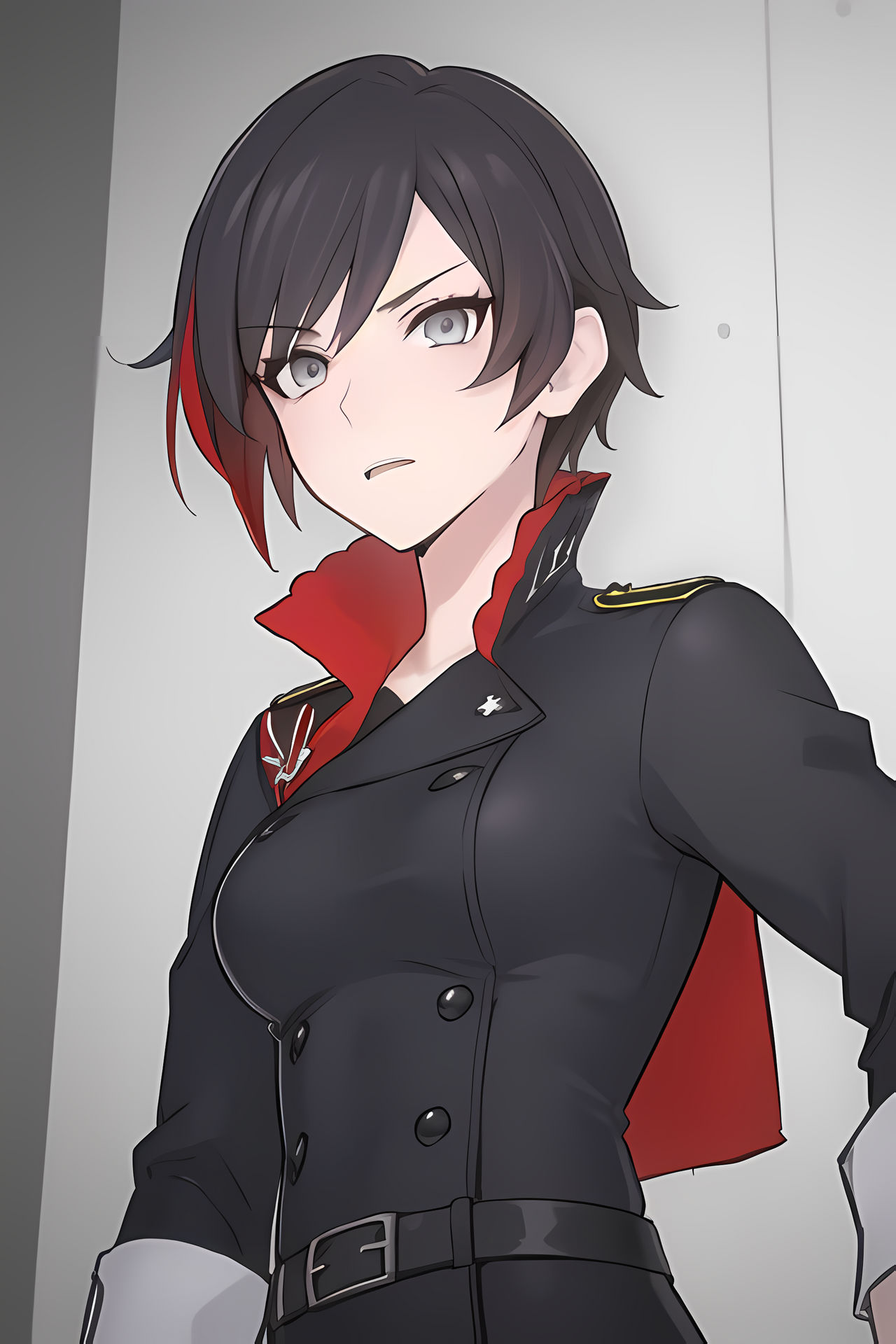 RWBY - Ruby Rose millitary uniform by Sakermazov on DeviantArt