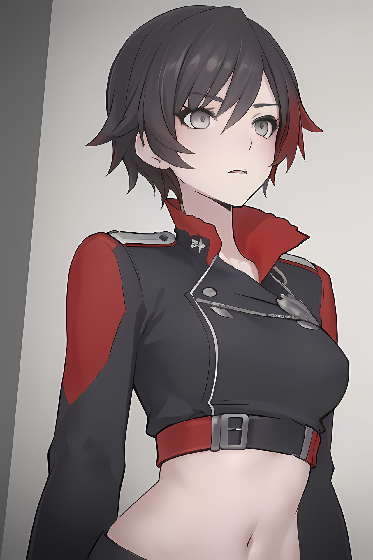Ruby Rose Rwby Cop RWBY - Ruby Rose millitary uniform by Sakermazov on DeviantArt