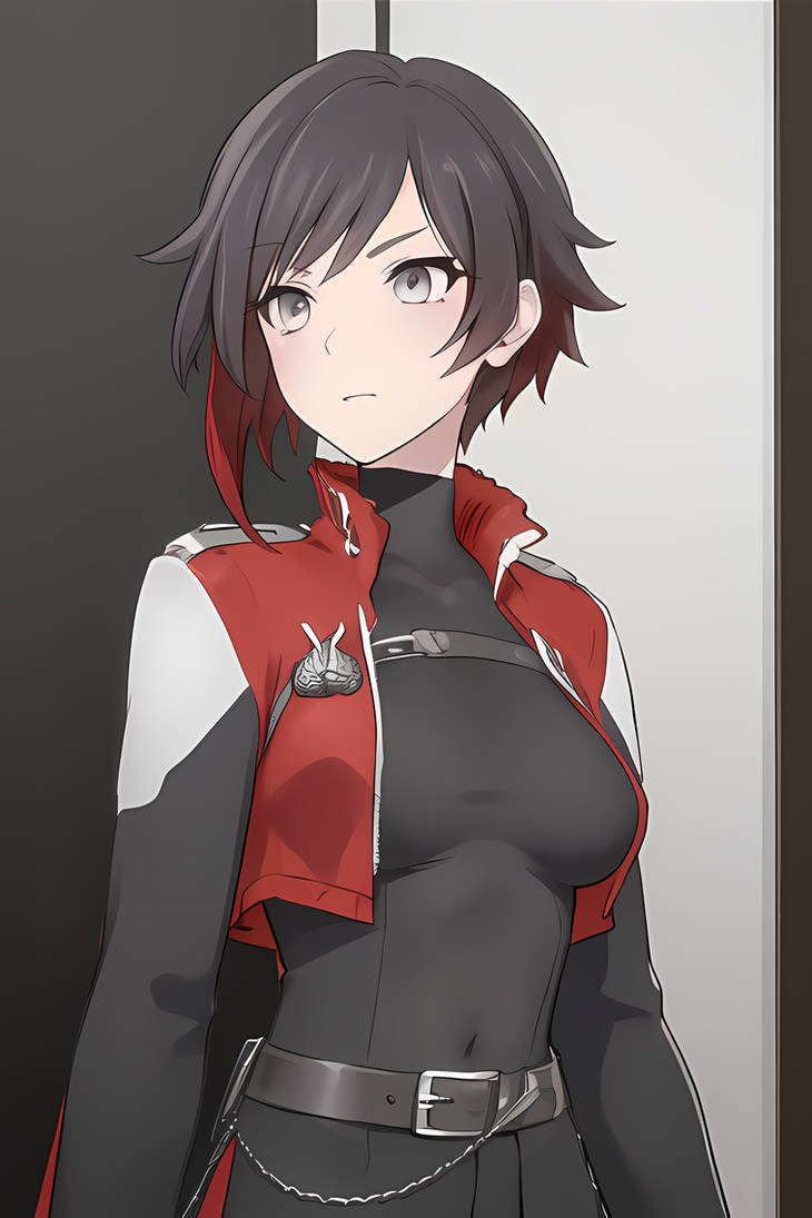 RWBY - Ruby Rose millitary uniform by Sakermazov on DeviantArt