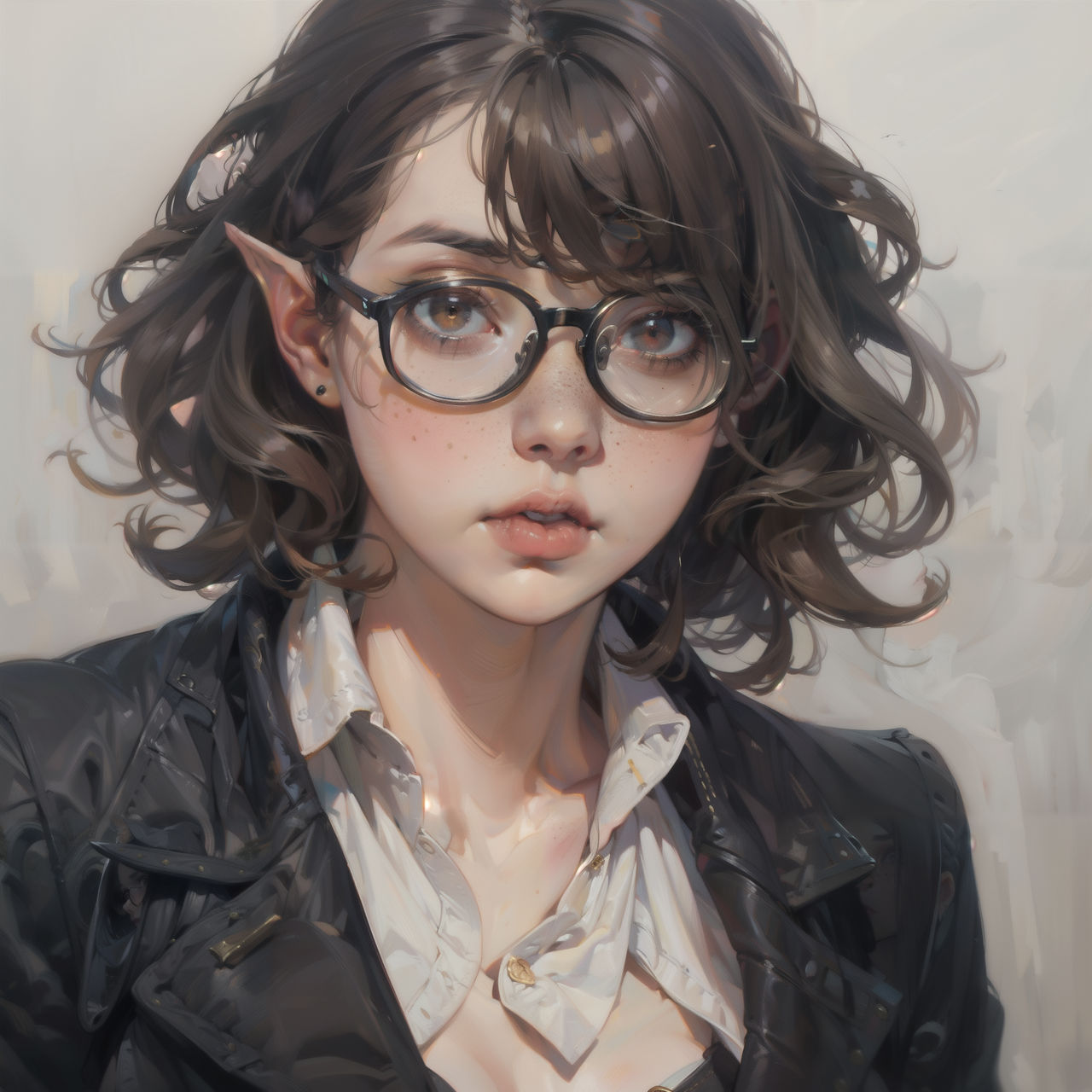 Student Elf Portrait of a cute elf student by Sakermazov on DeviantArt