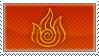 Fire Bender Stamp by glorycolor