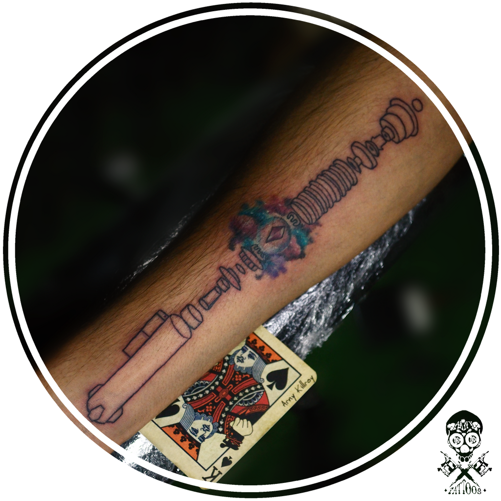 Star wars Lightsaber tattoo by ArnyKillroy on DeviantArt