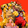 Mario vs Bowser