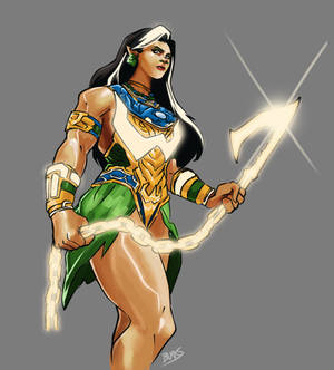 Wonder Woman + Namor Amalgam