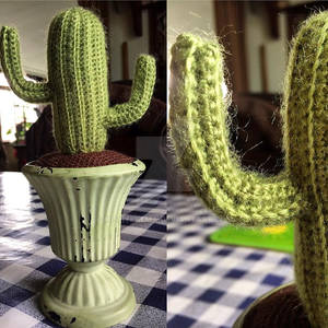 Crocheted Cactus