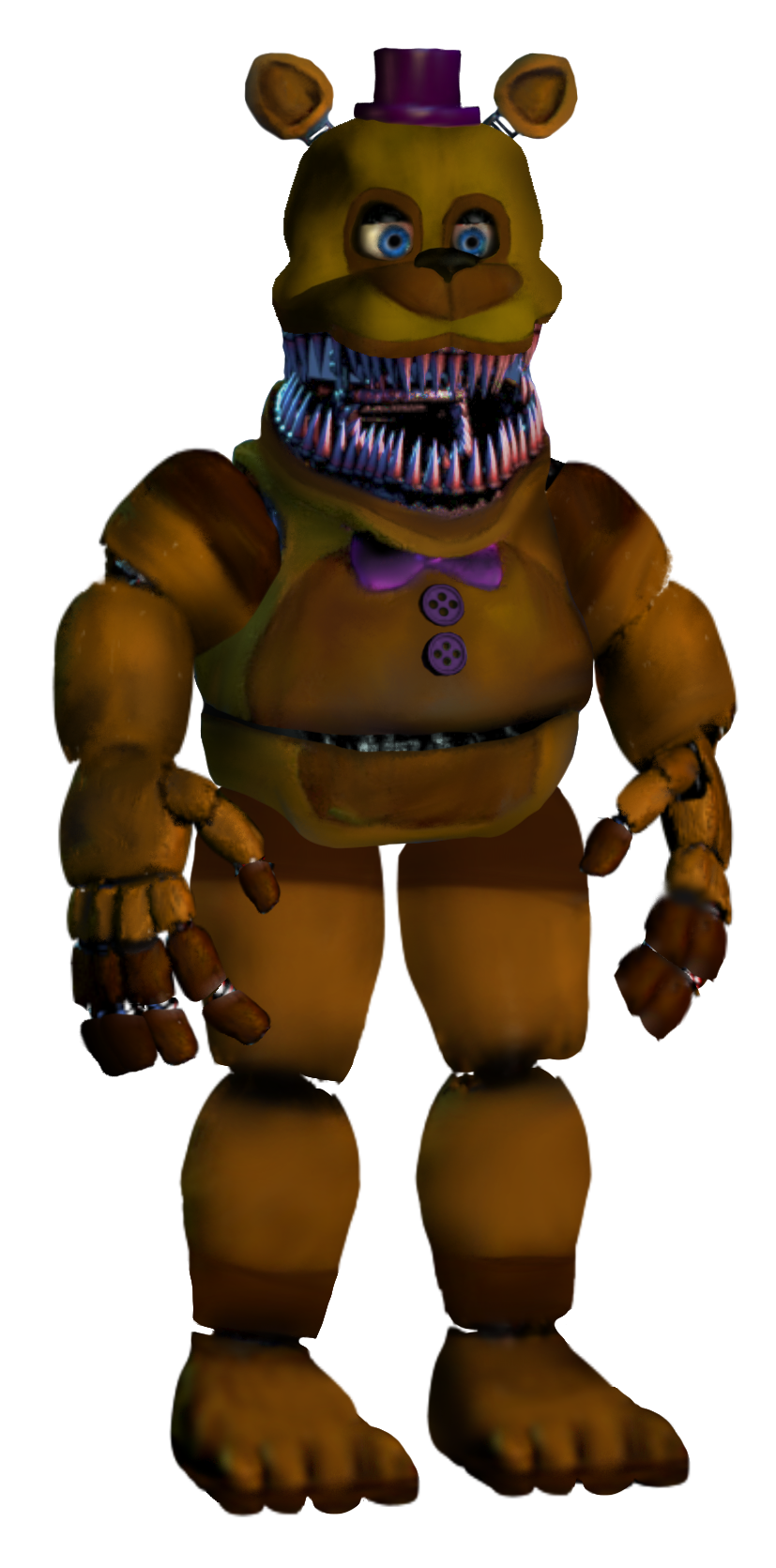 Puppet and Nightmare Fredbear by nr0r -- Fur Affinity [dot] net