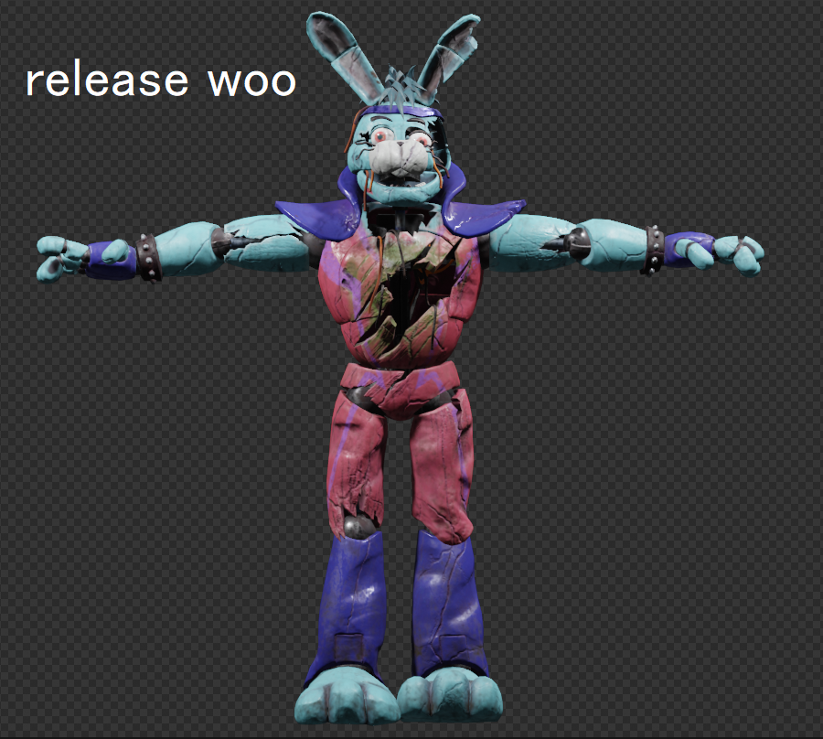 Would you want a Glamrock Bonnie in Ruin?
