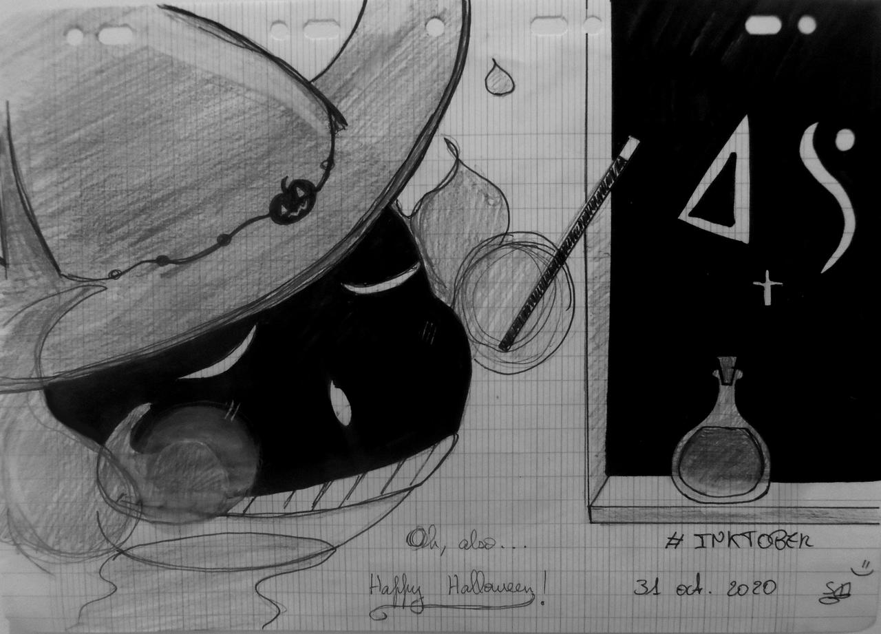 Lesson Inktober Ultimate Inktober (10): Magic Lesson by Sameore on DeviantArt