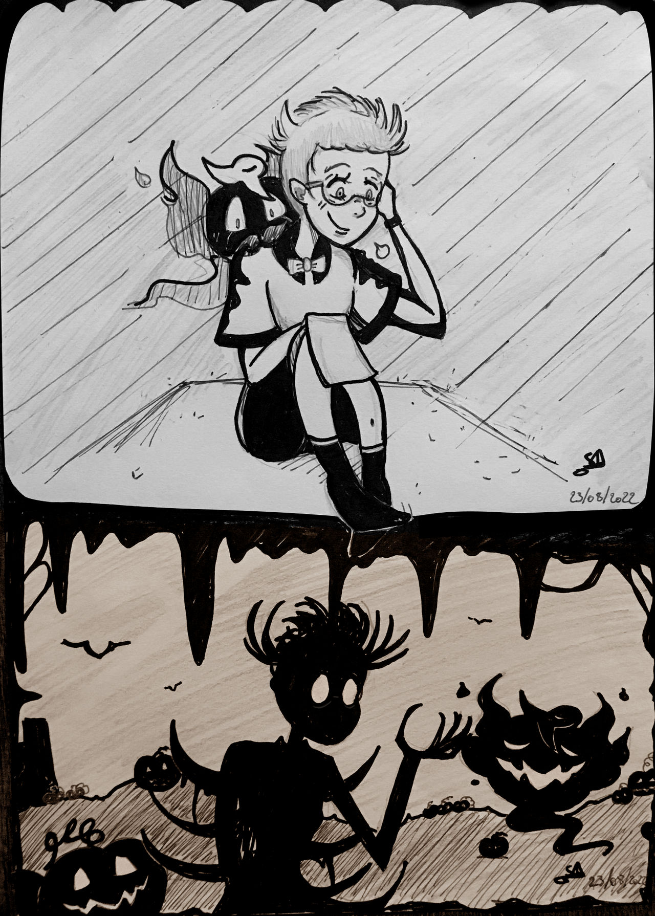 Spookzone Deviantart Friendship n' Spookiness by Sameore on DeviantArt