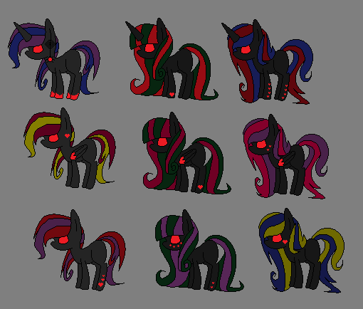 Adoption! 3 point ponies! OPEN! 1 LEFT!!