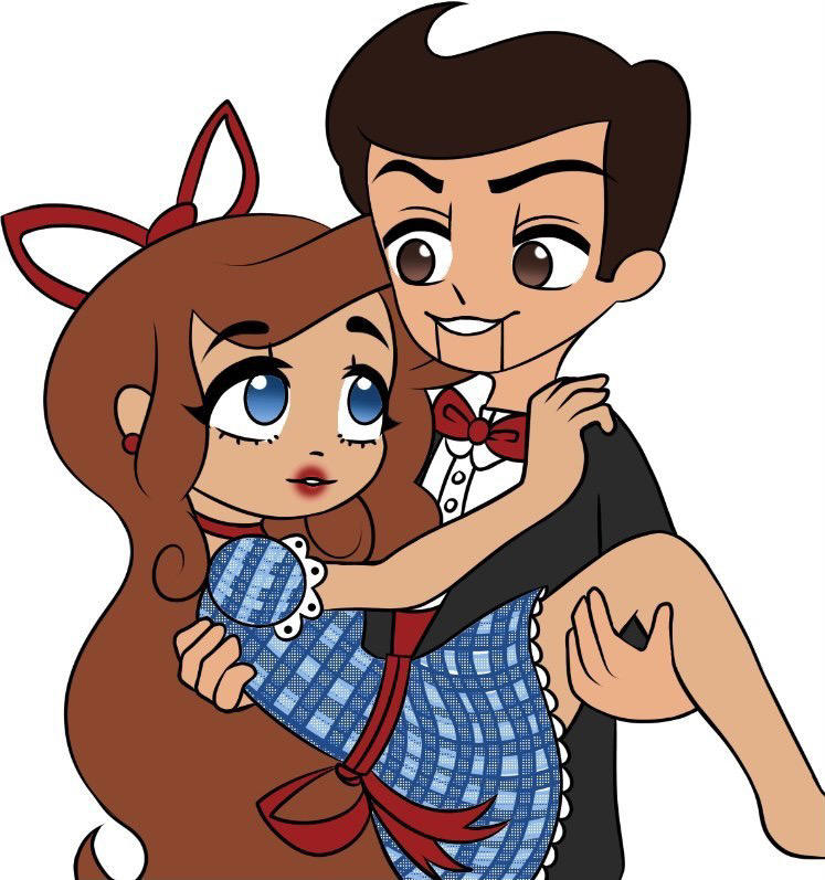 Slappy the dummy and his bride by BabyDollBelinda on DeviantArt