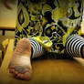 Christina School Girls Dirty Feet by bocukom.com