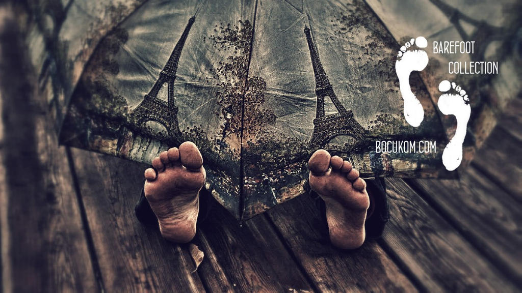 Polina Dirty Feet Barefoot Autumn Dreams by bocuko