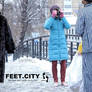Crazy Russian Barefoot Winter Wedding BY FEET.CITY