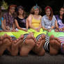 SchoolGirls Barefoot Street Workout BY FEET.CITY