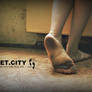 Dirty feet in the kitchen BY FEET.CITY