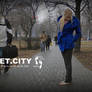 Polina walks barefoot in winter for Russian TV 2 B