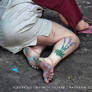 Barefoot heart for dear Joker (c) FEET.SU