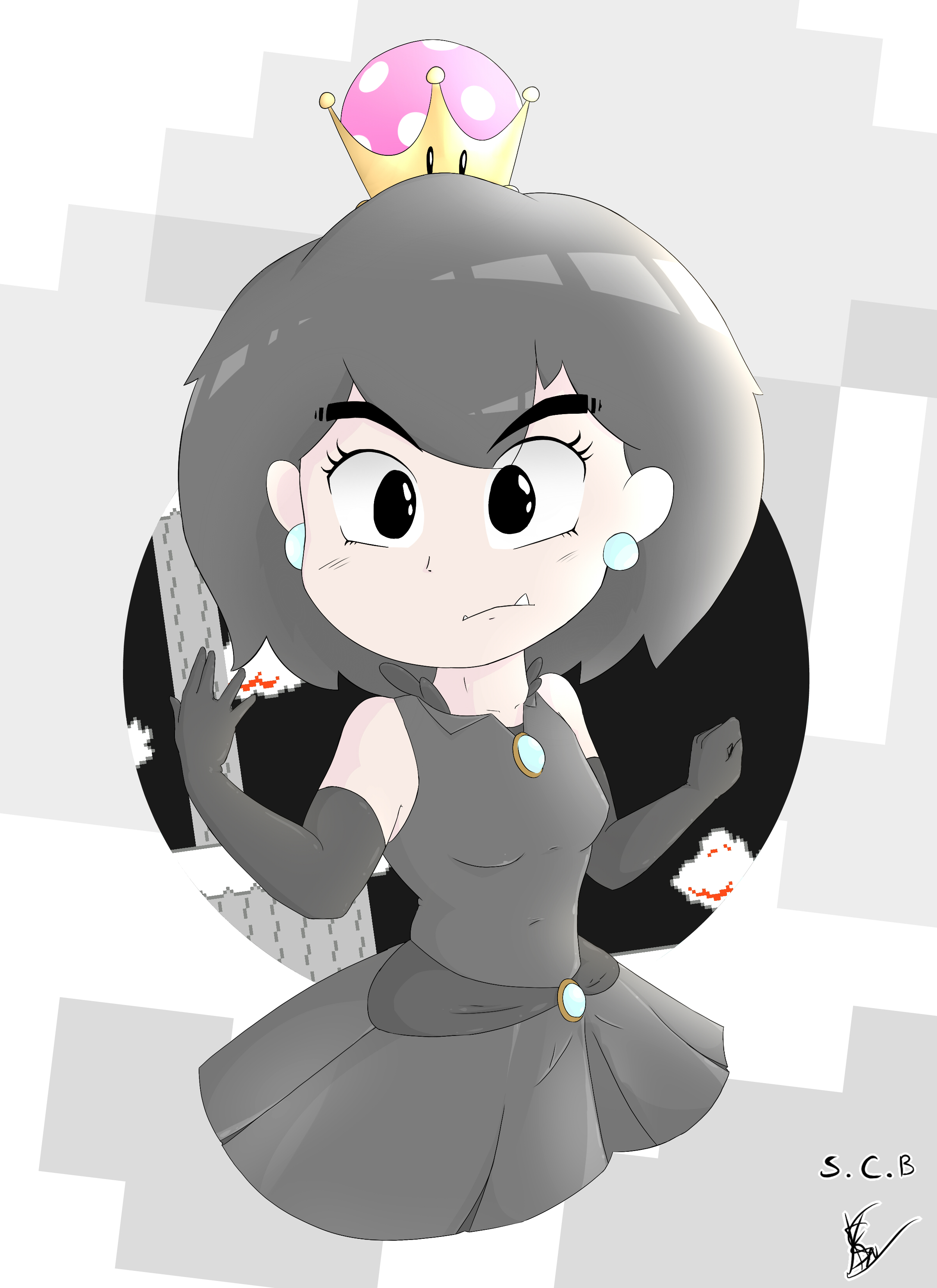 Goombet Goombette ( Gray Overworld ) by BINARIOX on DeviantArt