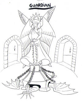 Inktober 2019 #7 Guardian