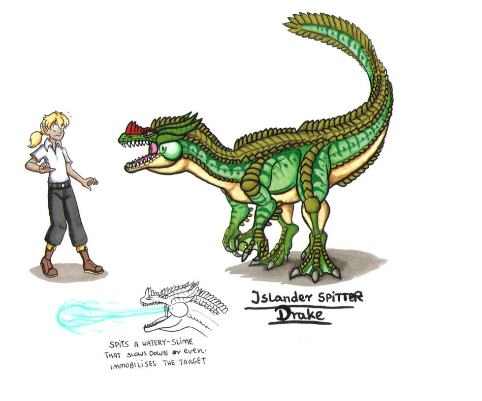 Original Species Islander Spitter-Drake by Lord-Lavrahtheen on DeviantArt