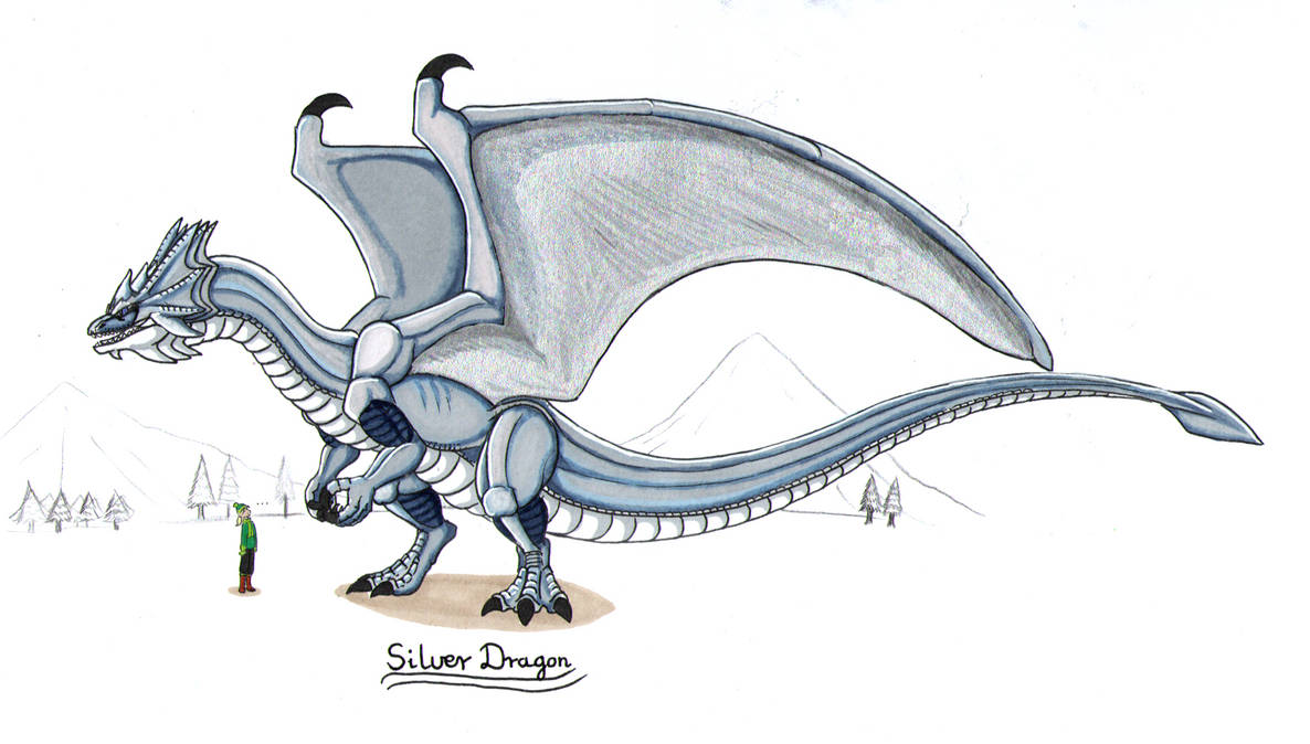Silver Dragon by Lord-Lavrahtheen on DeviantArt