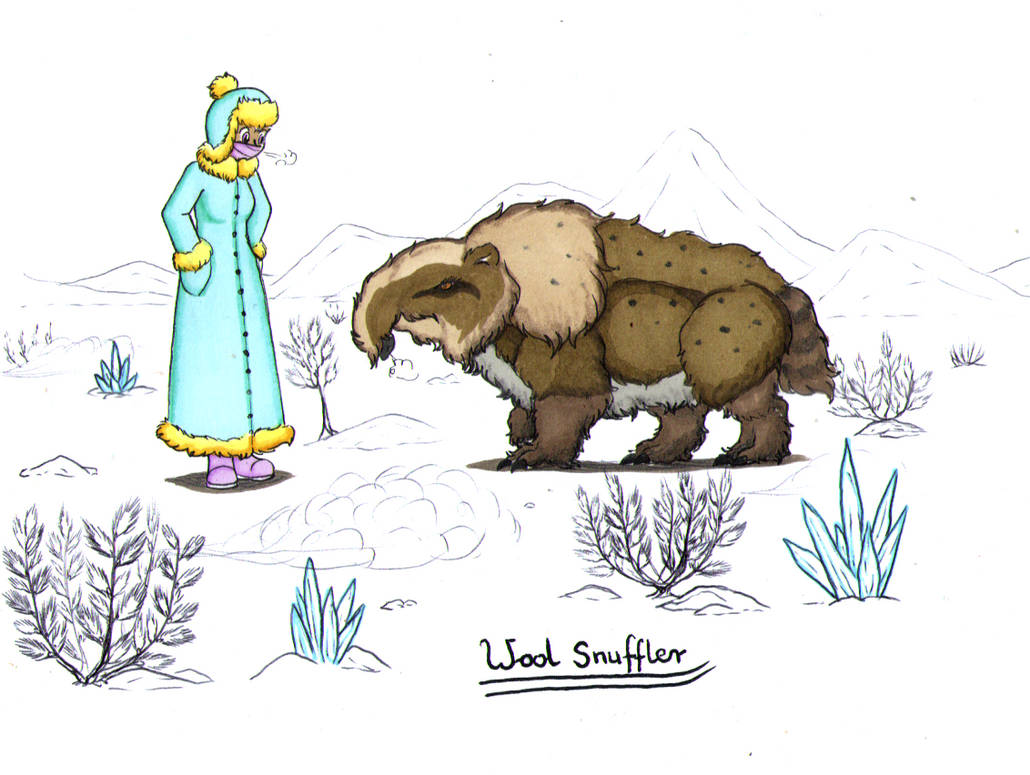Original Species: Wool Snuffler by Lord-Lavrahtheen on DeviantArt