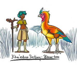 Kha'eshan Bestiary- B'kaw-kaw