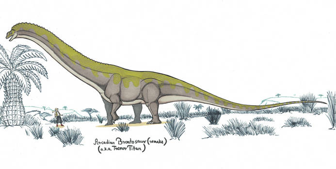 Original Species: Arcadian Brontosaur (remake)