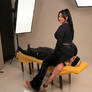 Latina Mistress Maria's bench facesitting session