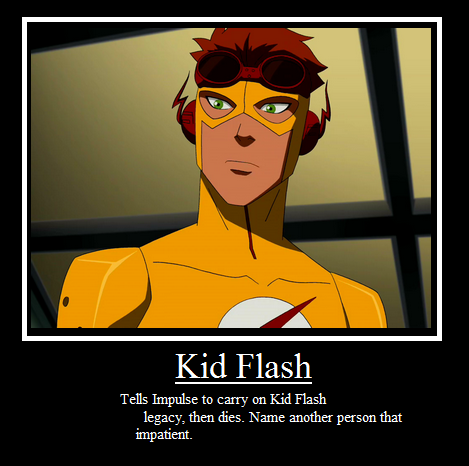 Impatient Kid Flash Meme