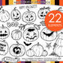 Halloween Pumpkin Doodle by Nedti