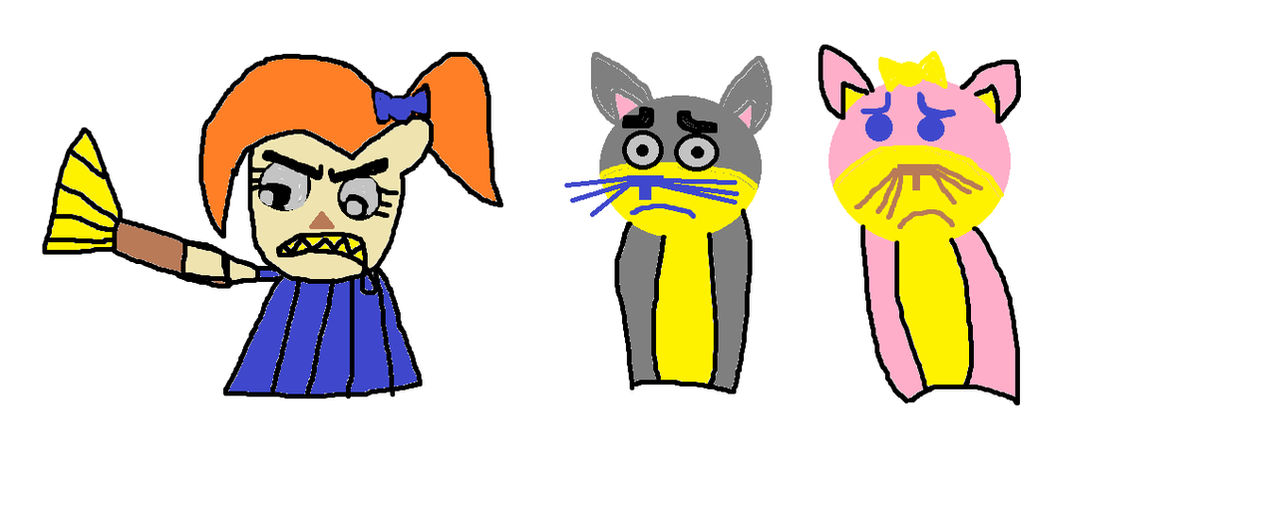 Miss Martin Rabbit Miss Martin Gets Angry At Jumping Bunnies by endhyena4 on DeviantArt