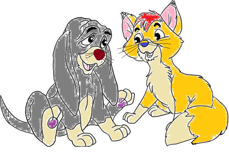 Uber Eanu Rabit Uber The Rabbit and Tykes The Cat by endhyena4 on DeviantArt